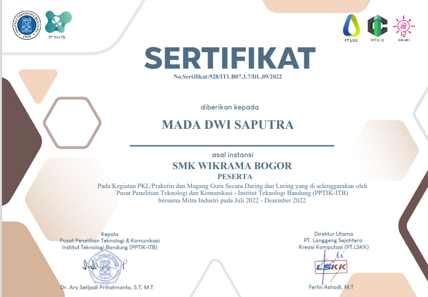 Certificate 11