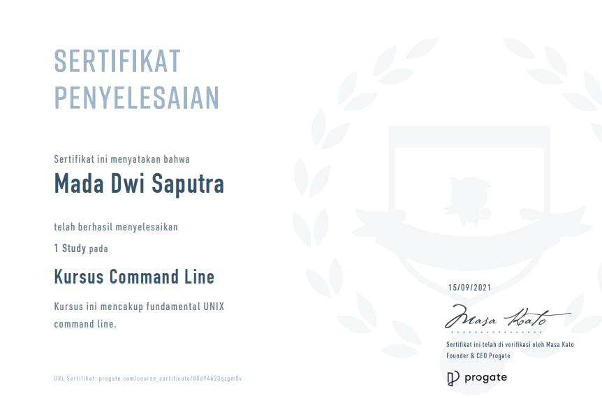 Certificate 6
